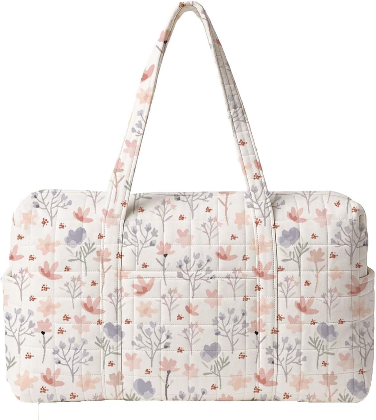 MOM'S HOME New born Baby Organic cotton Travel Bag- Diaper Multipurpose Carry bags for Mothers | Pack -1 |