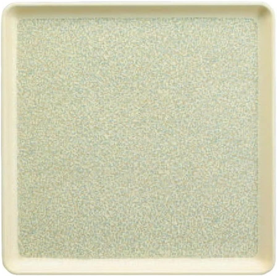 (OF-36) 14.2 inches (36 cm) Cloth Square Tray, Yellow Most NS, 14.2 x 14.2 x 0.7 inches (36 x 36 x
