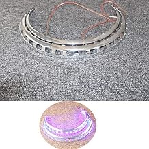 Motorcycle New Brake Rotor Covers LED Light Ring Of Fire For Honda Goldwing GL1800 2001-2014 Blue
