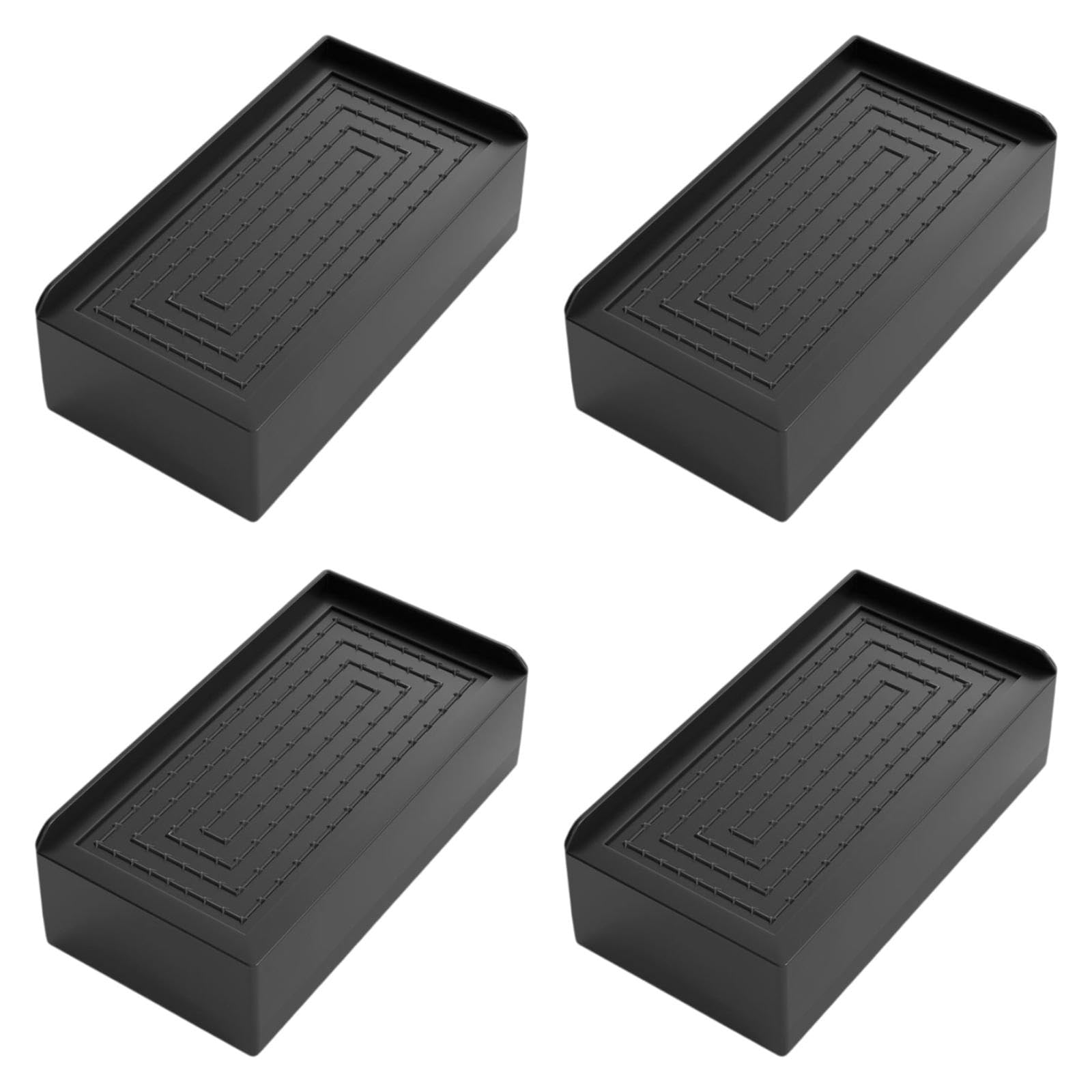 Elevadores de cama negros para elevar tu colchón y facilitar la limpieza diaria debajo