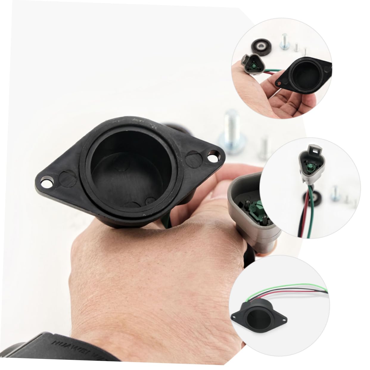 ibasenice Geschwindigkeitssensor Golfwagen Sicht Auto Tacho Golfzubehör Für Damen Accessoires Für Golfer Golf-zubehör Auto Sensoren Golfzubehör Für Karren Schwarz Plastik