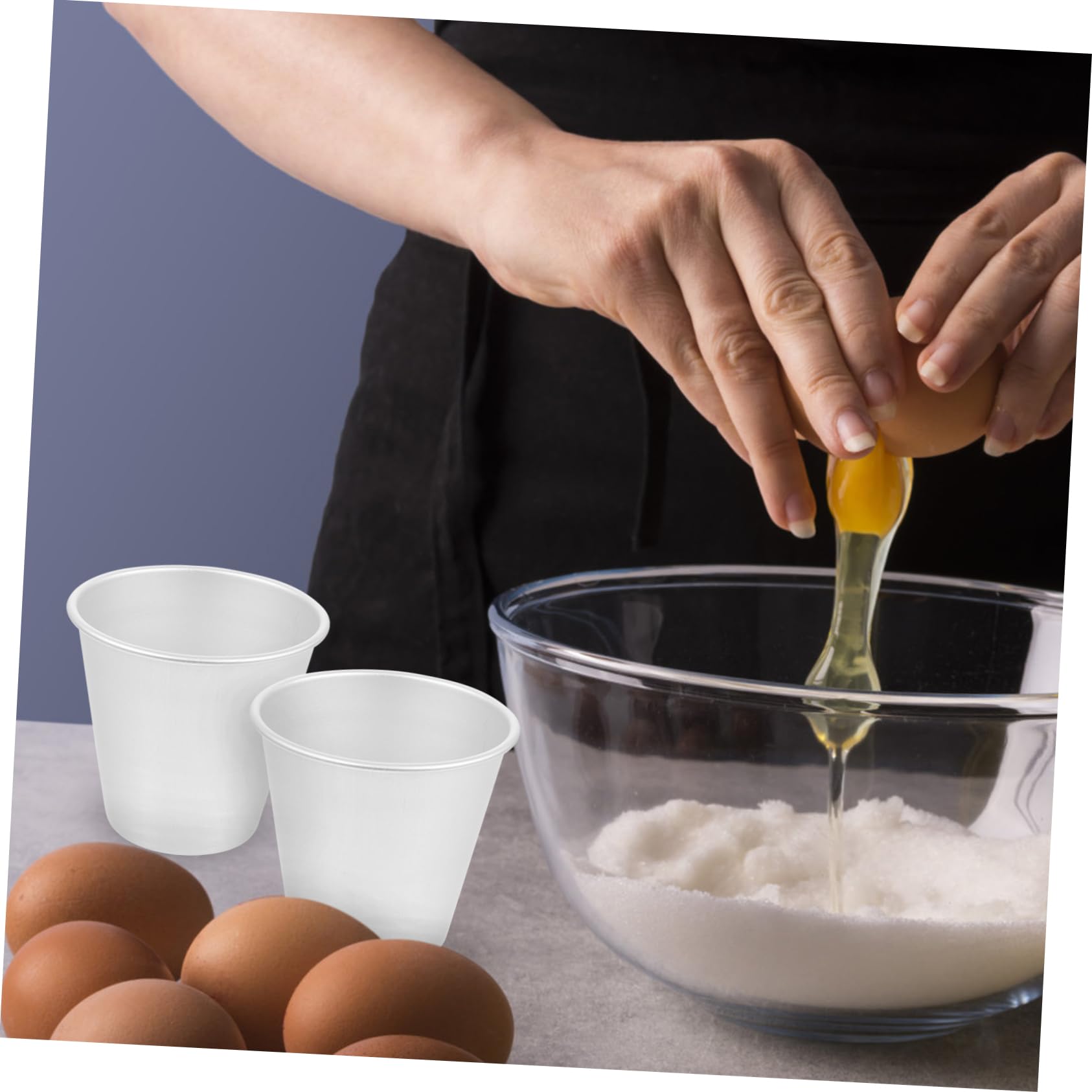 COLLBATH 3sets Torte Muffin Pudding Kuchen Backen Antihaft-küche Versorgung 4 Stücke * 3