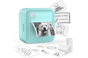 Mini Label Maker, Portable Cute Printer for Kids