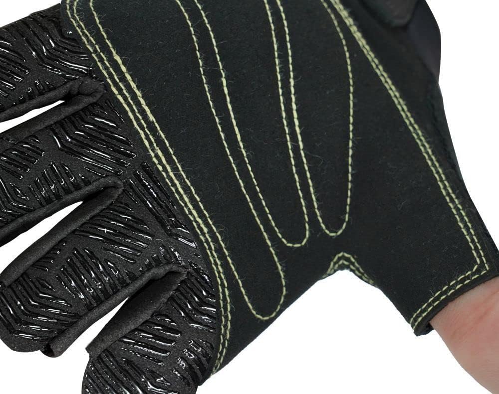 Seibertron Half Finger Padded Palm Lightweight Breathable Climbing Rope Gloves for Climbers, Rock Climbing, Rescue, Adventure, Sailing, Kayaking, Outdoor Sports : Sports & Outdoors