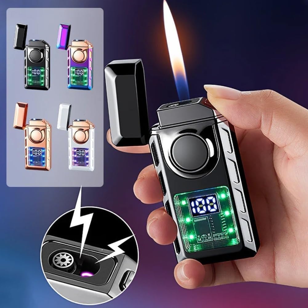 ライターセット売り Amazon.co.jp: ダブルフレームライター、ブタン防風ライター、ソフト