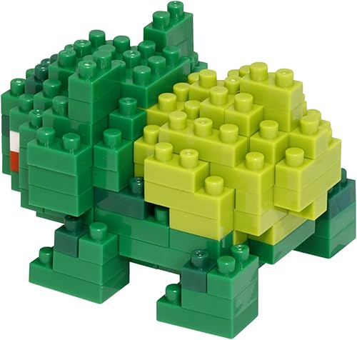 Miniatura 4 de Nanoblock - Bulbasaur [Pokémon], kit de construcción de la serie Pokémon (NBPM_003)