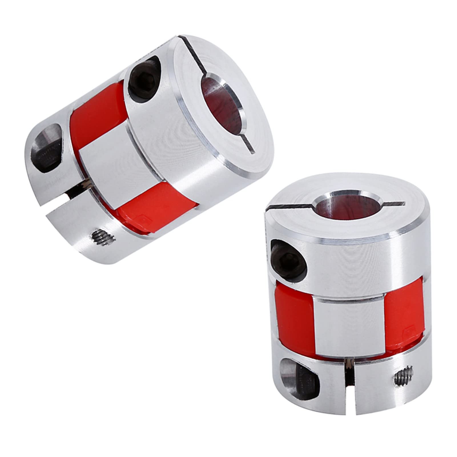 Sprzęgło Silnika Aluminium 8mm X 10mm Elastyczne Złącze śliwkowe Złącze Złącza ze Stopu Enkoder Sprzęgło Przemysłowe Wał Enkodera Przemysłowe Komponenty Sterujące