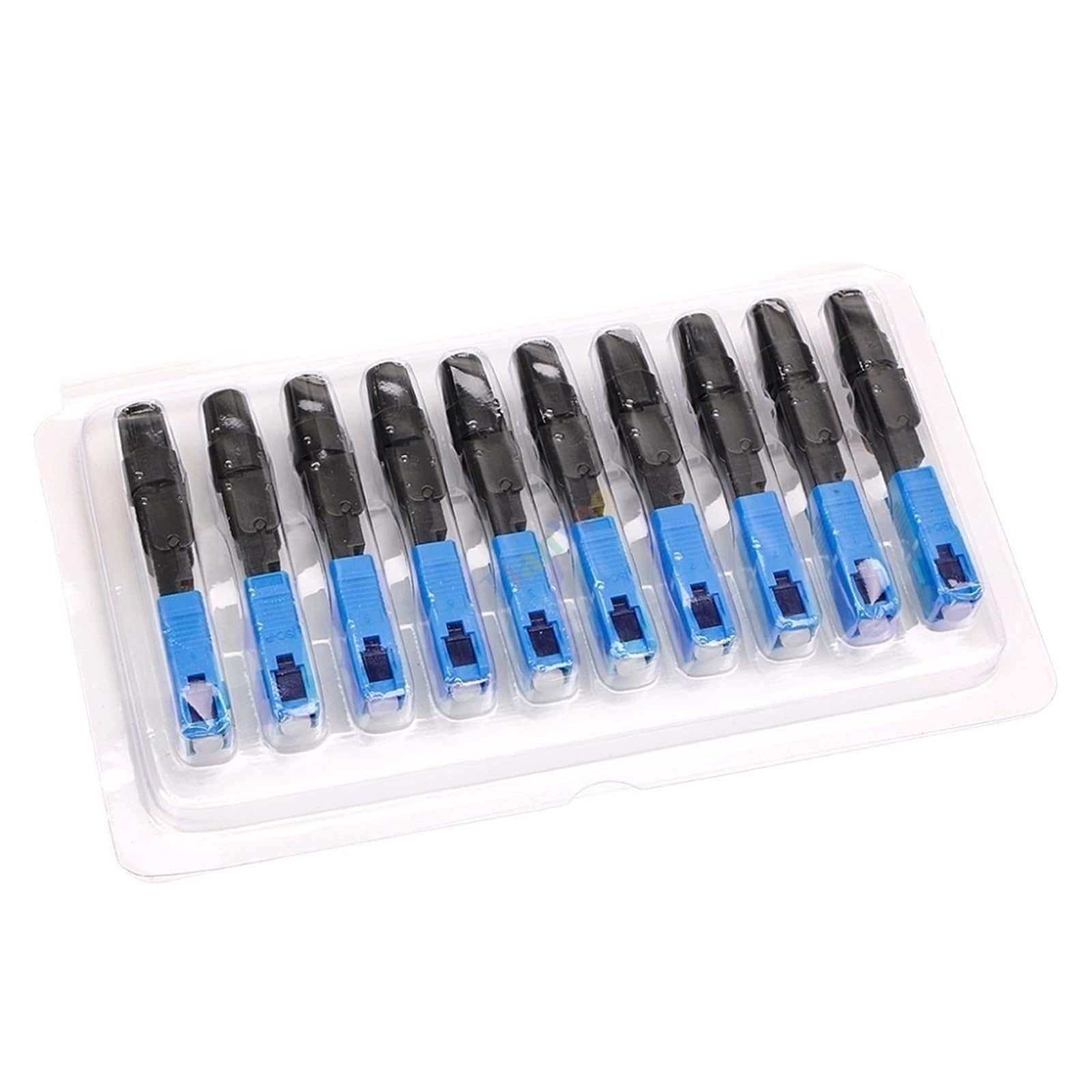 20 pz lotto assemblaggio rapido sul campo connettore rapido in fibra ottica incorporato FTTH SC SM connettore freddo in fibra ottica SC UPC(20pcs SC UPC)