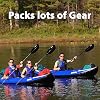 Sea Eagle 380X 12'6 Explorer Inflatable Kayak- Fishing, Touring, Camping, Exploring &White Watering-Self Bailing, Removable Skeg, Drop Stitch Floor