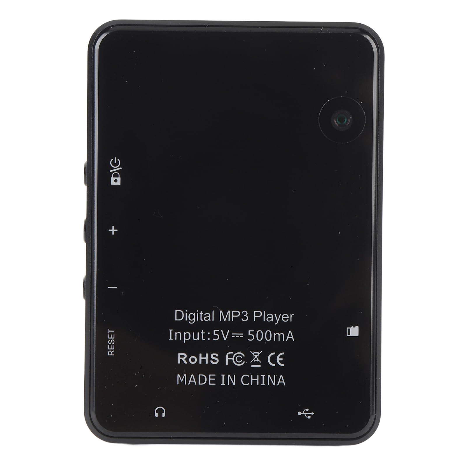 Zunate 2 Pièces Lecteur MP3 Écran Tactile 2,8 Pouces avec Haut-Parleur