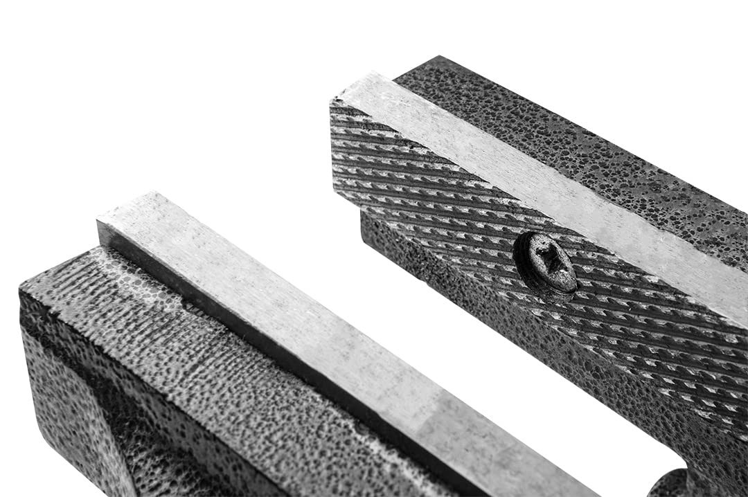 TOPEX Obrotowe imadło ślusarskie 200 mm, z kowadłem 100 x 100 mm, podstawa z żeliwa sferoidalnego, korpus z żeliwa szarego, hartowane szczęki ze stali, szczęki 200 mm, otwór 155 mm, głębokość szczęk
