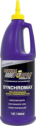 Royal Purple 01512 Synchromax - Líquido de transmisión manual (6 cuartos de galón)