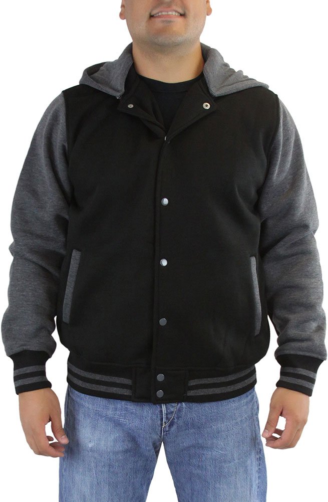 ToBeInStyle Men’s Warm and Comfortable Active Zip Up Jackets