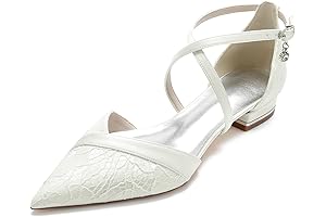 Elegant Lace Wedding Flats for Brides: The Epitome of Bridal Footwear