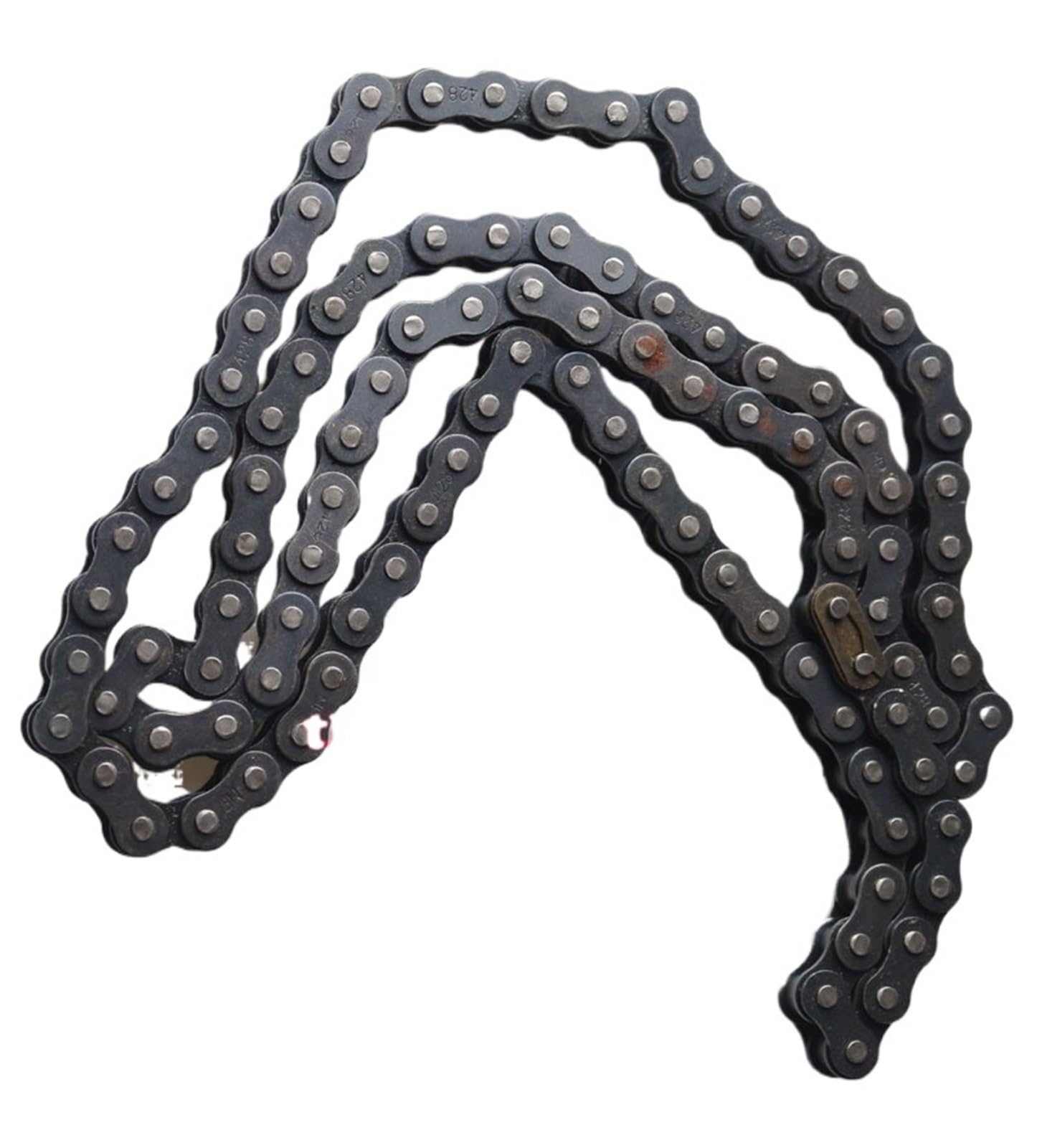 Chaînes conduite moto Pour 50cc-250cc ATV Quad Pit Dirt Bike Moto 428 Chaîne Chaîne