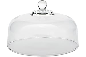 Anchor Hocking's Majestic 11.25" Glass Cake Dome: A Culinary Masterpiece