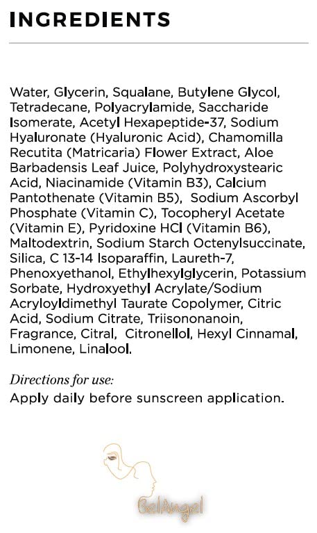 Miniatura 7 de BelAngel Hidratante Facial Hidratante Cuidado de la Piel con Manzanilla Aloe y Ácido Hialurónico