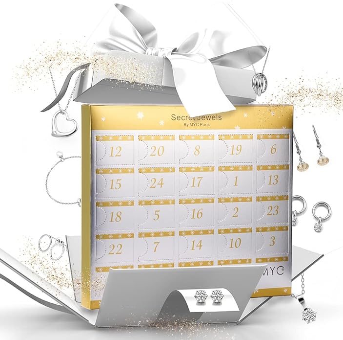 MYC-Paris - Calendrier de l'avent 24 Bijoux - Lovely - Coloris Argent MYC-Paris - Calendrier de l'avent 24 Bijoux - Lovely - Coloris Argent