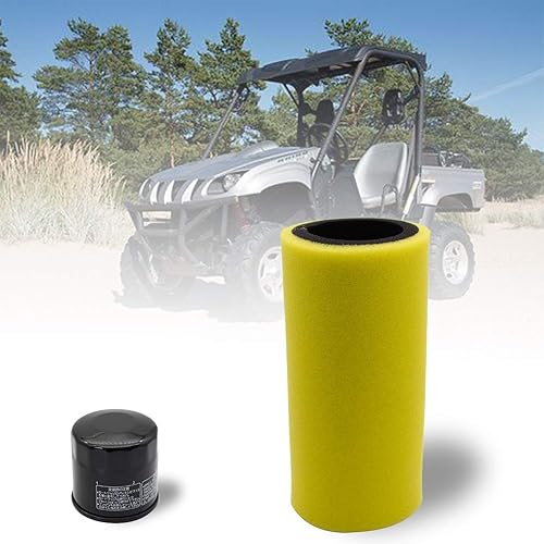 Miniatura 5 de Filtro de aire 5UG-E4451-00 Filtro de aceite 5GH134405000 Reemplazo del limpiador para Yamaha Rhino 660 YXR660 2007