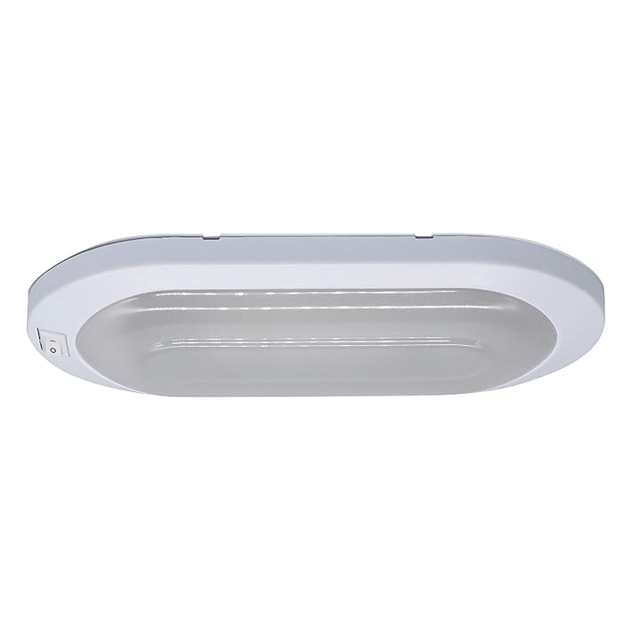 Buy Facon Oval 12V LED Lights Campervan with On/Off Switch, 3400K Warm