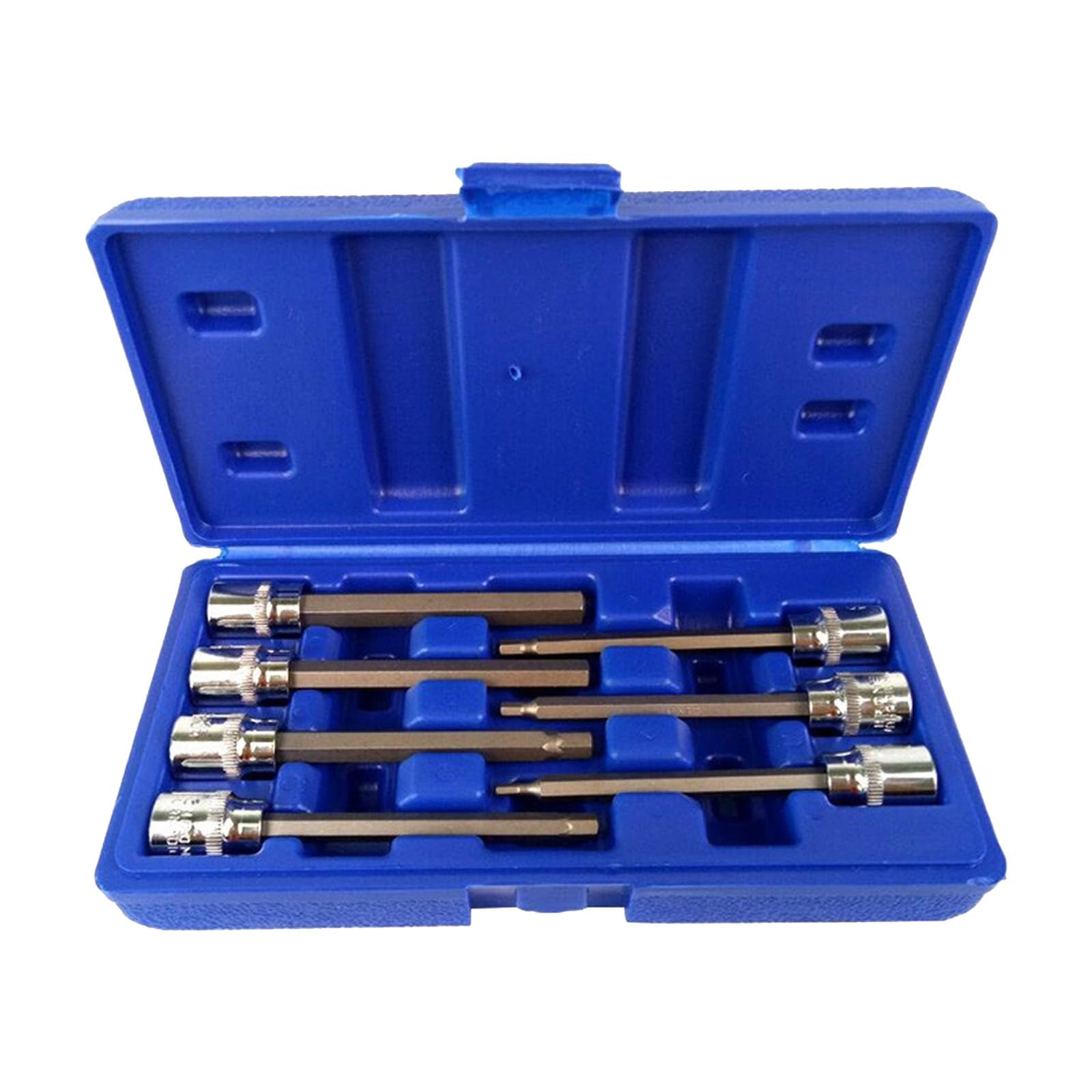 Kaccde A Precisions Hexagonal Shank 7Pcs Extension Rod For Cabinet Installation Nd Electrical Maintenance Tasks Bit Holder Extension Set