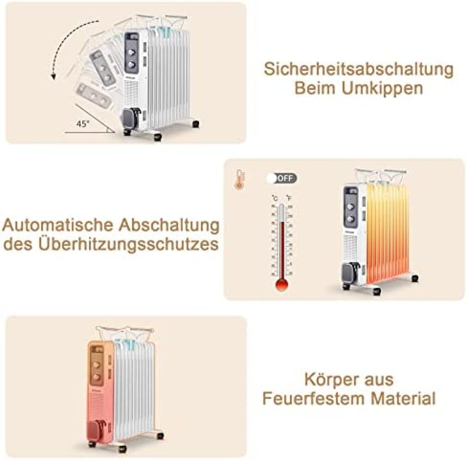 電気ラジエーターヒーター Amazon.co.jp: サーモスタット付き電気ヒーター、オイルラジエーター