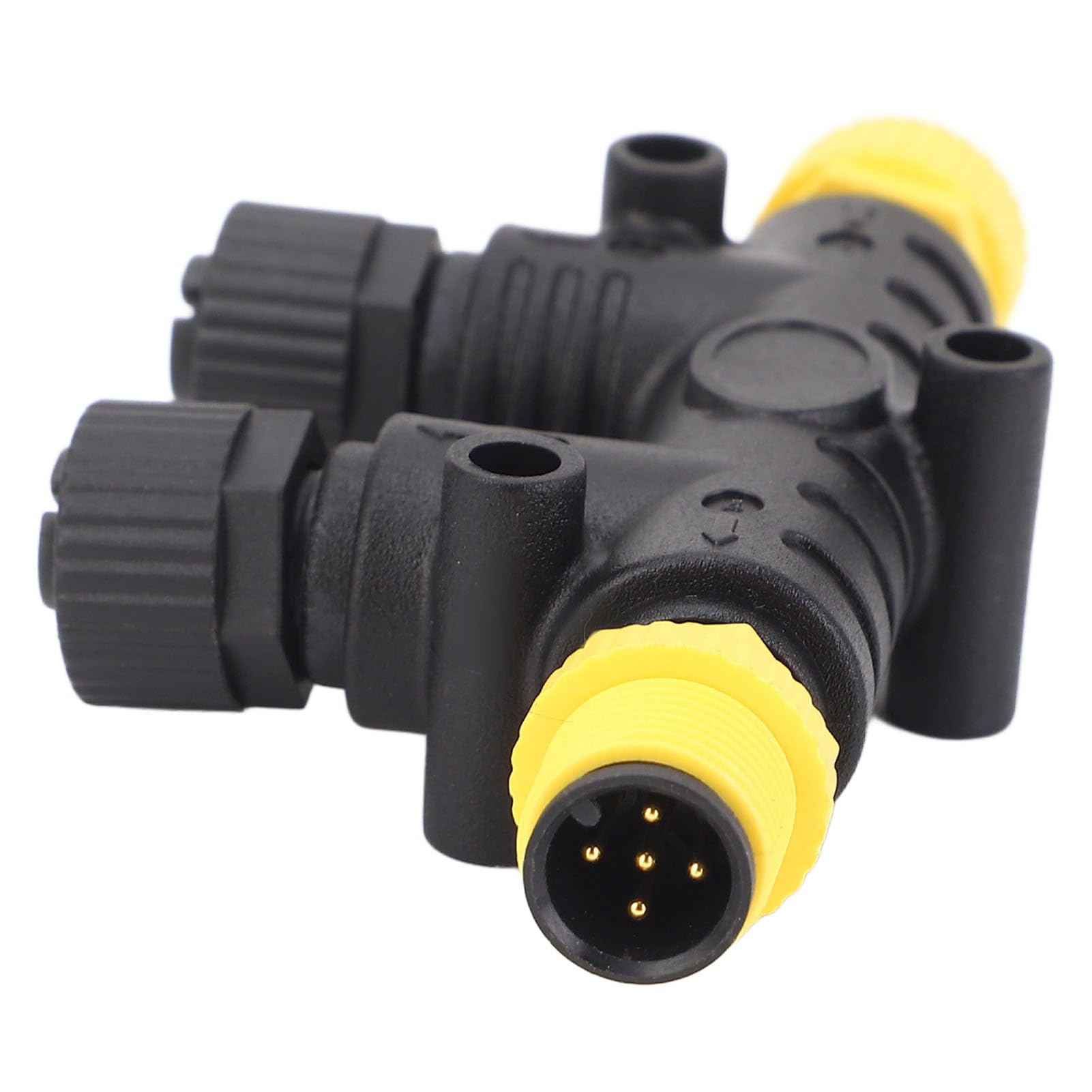 Per Connettore a T a 2 Porte NMEA 2000, Connettore a T Per Reti Lowrance Simrad B& Navico, Connettore a T Per Cavo di Derivazione Backbone Impermeabile IP67 a 5 Pin