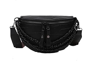 Premium Leather Chain Belt Bag for Women: Exuding Style and Convenience