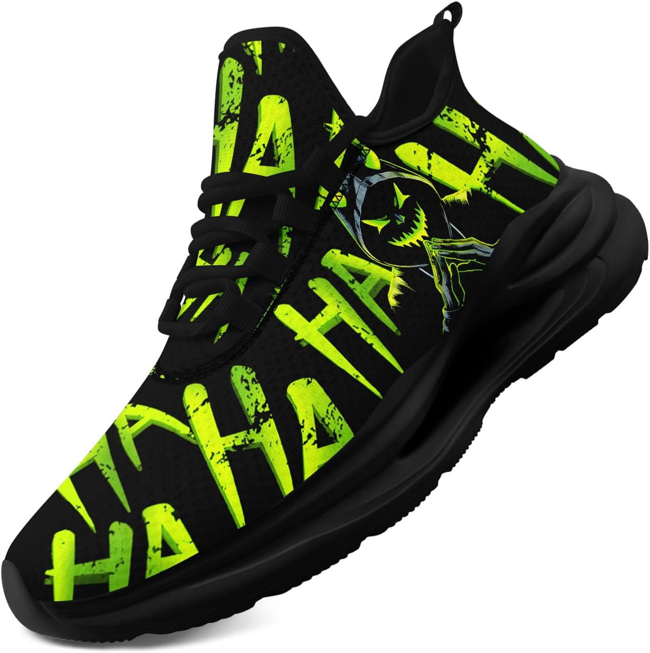 Funky Graffiti Sneakers Men - Lightweight Casual Design