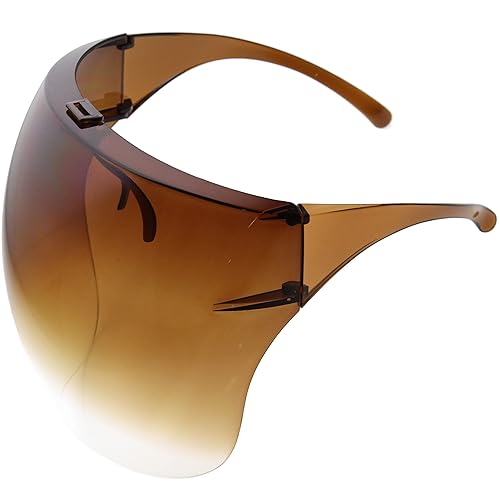 Miniatura 3 de zeroUV Protector facial tintadoombré de cobertura completa, gafas de sol (antivahofiltro de luz azul) caramelodesvanecimiento, C05