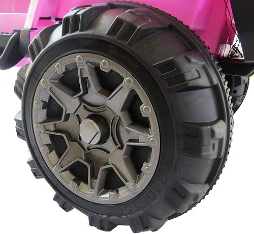 Miniatura 3 de Winado Camión para niños vehículos motorizados con batería de 4 ruedas de 12 V con control remoto reproductor de MP3 LED y bocina y 2 puertas