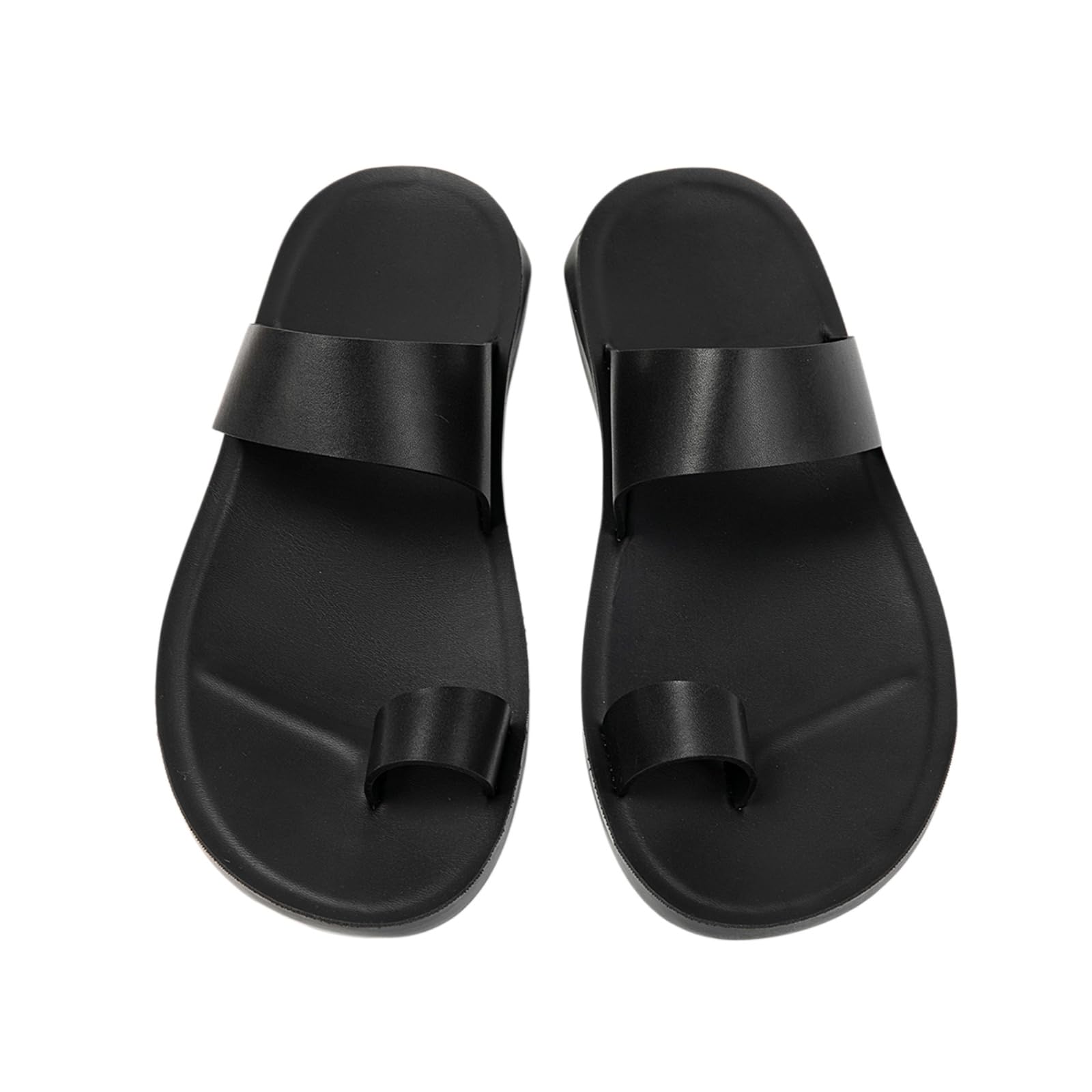 Zapatillas de casa Verano Los Hombres, Sandalias Playa Casuales, Deslizamiento Cómodo En Diapositivas Para Paseos Ocio, Viajes Y Uso Al Aire Libre