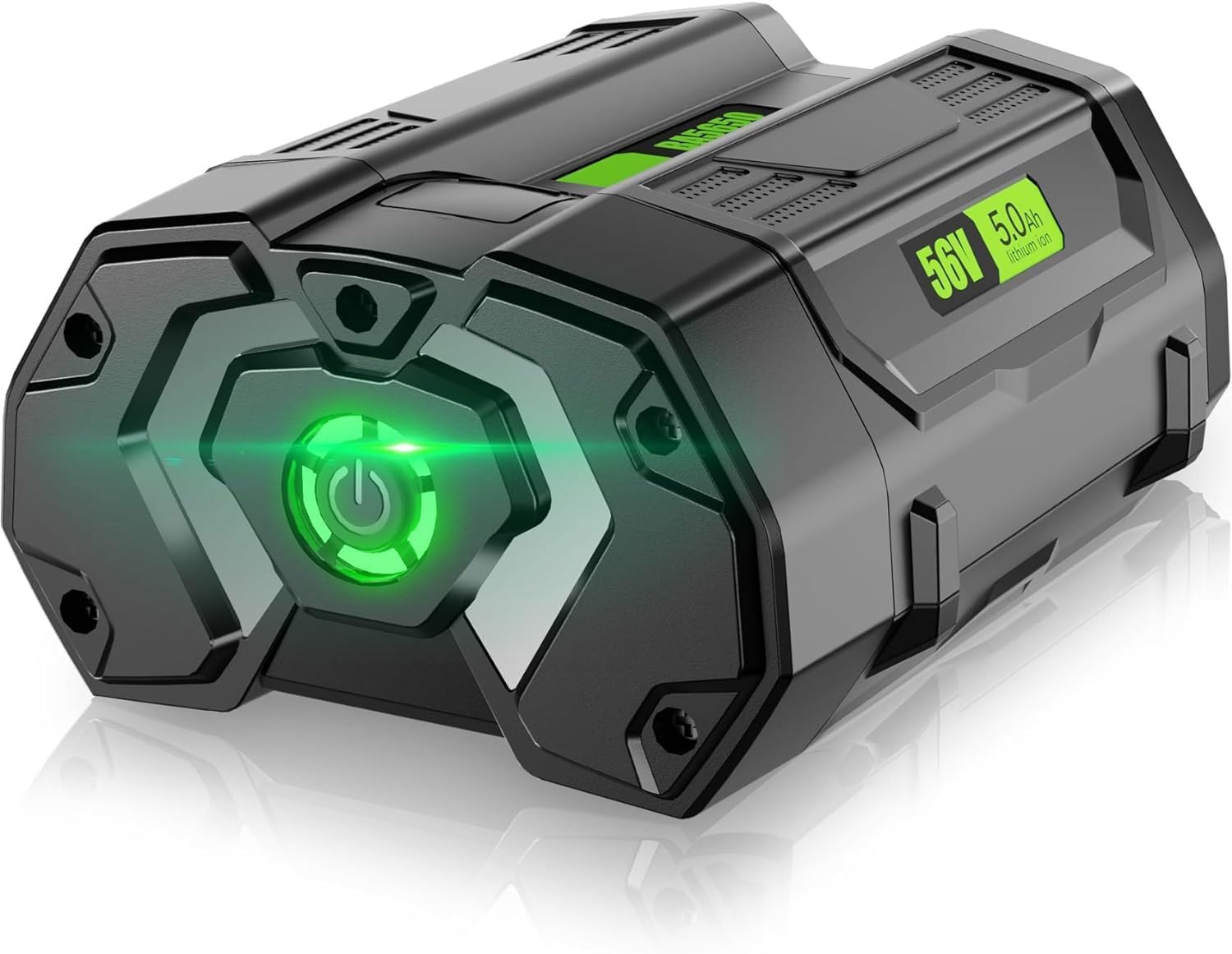 New 56V 5000mAh Lithium-Ion Battery Replacement for EGO Battery 56V 5.0Ah, Compatible with All Power 56V EGO Power+ Tools, Battery with Upgraded Fuel Gauge