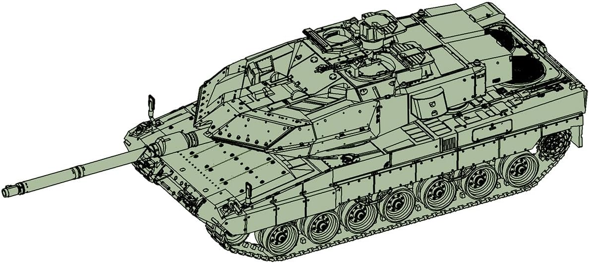 Amazon | トランペッター 1/72 ドイツ レオパルド 2A6EX 主力戦車 プラモデル 07192 | プラモデル 通販