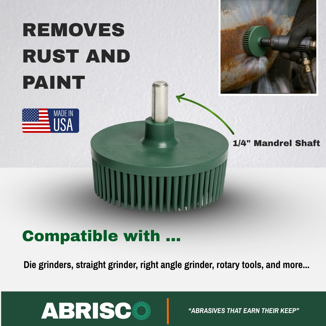 Abrasive Bristle Discs - High-RPM Surface Prep -2