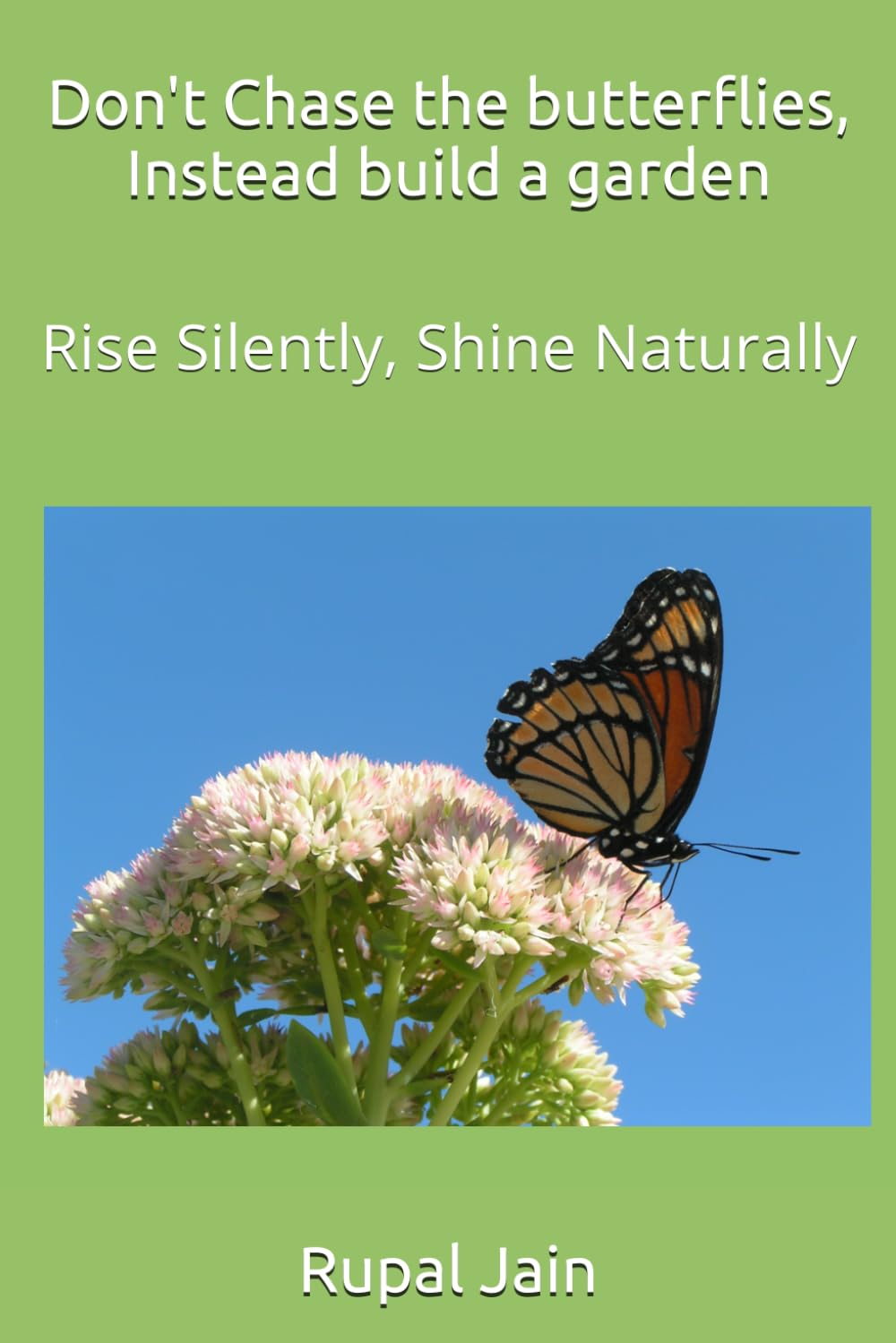 Don't Chase the butterflies, Instead build a garden: Rise Silently, Shine Naturally
