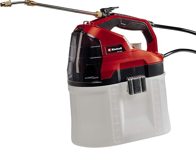 Einhell Einhell Akku-Drucksprühgerät GE-WS 18/75 Li-Solo Power X-Change (18 V, automatische Pumpe, transparenter Tank, teleskopierbare Lanze, ohne Akku) — Sprühgeräte