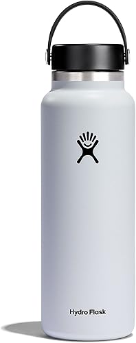 (Hydro Flask) Hydration 40oz Wide Mouth White