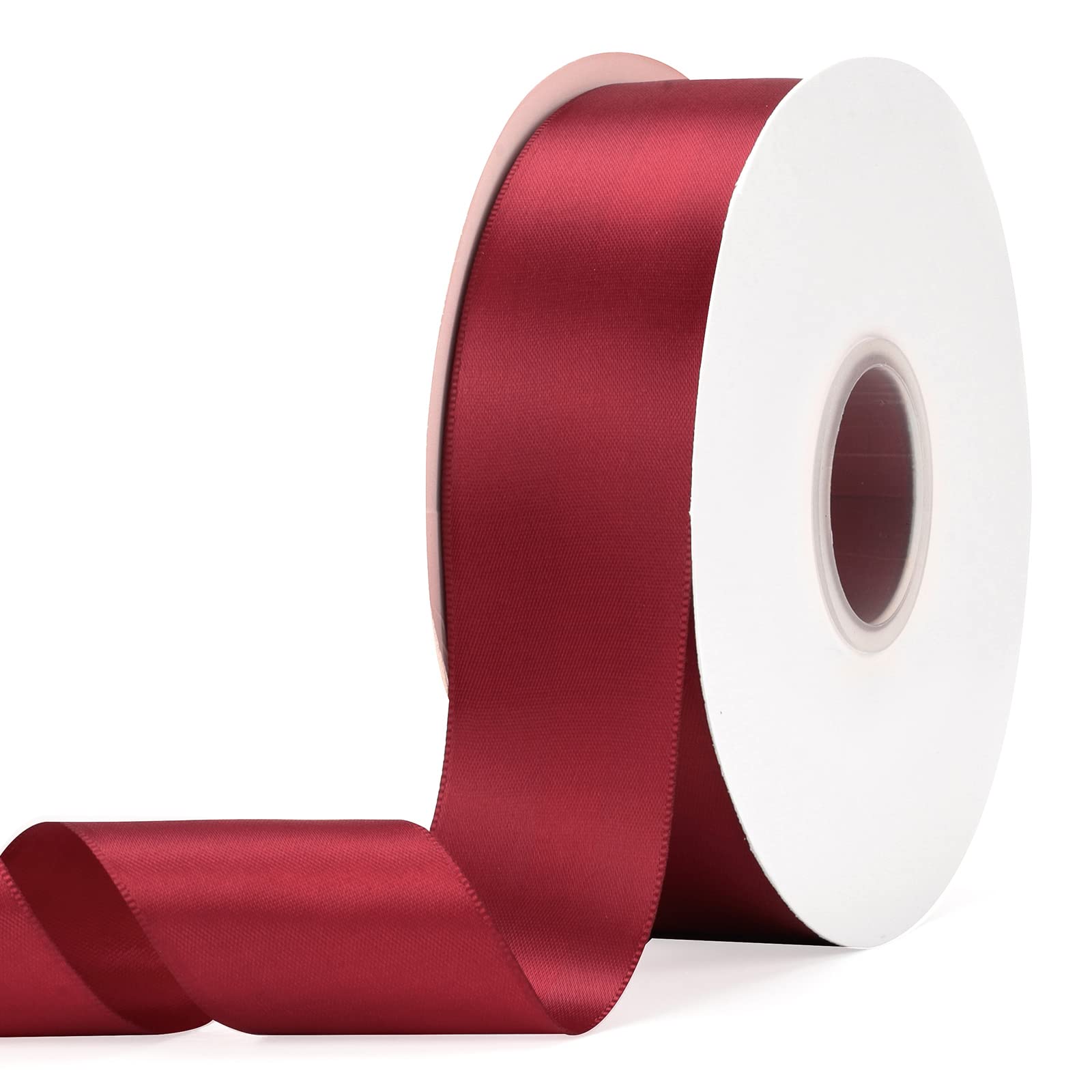 Nastro Di Raso Double Face 7,6 Cm X 4,6 M - Rosa Giardino | Ideale Per Confezioni Regalo E Fai Da Te