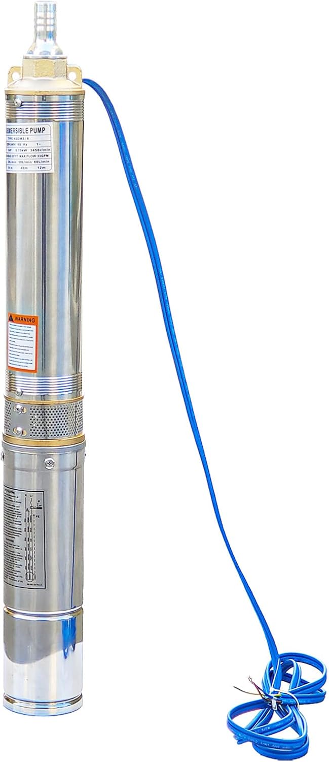 1HP Deep Well Water Pump