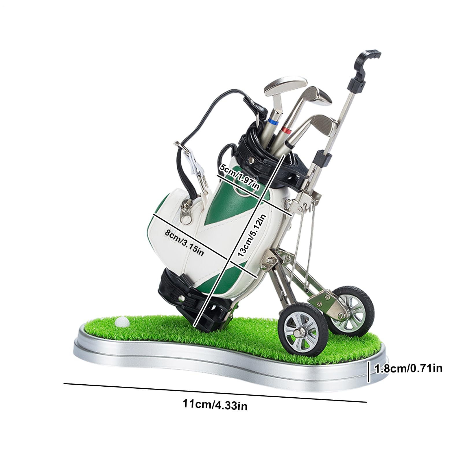 Set di penne da golf, penne per da golf | Portapenne da scrivania con