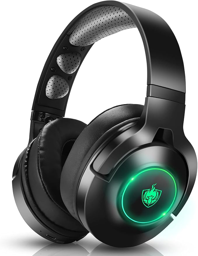 Gaming Headset for PS4, Wireless 