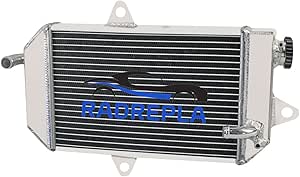 RADREPLA Oversized ATV 2 Row Core Radiator for 1987-2007 1989 89 Yamaha ...