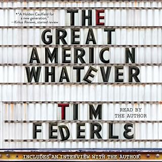 The Great American Whatever Audiolibro Por Tim Federle arte de portada