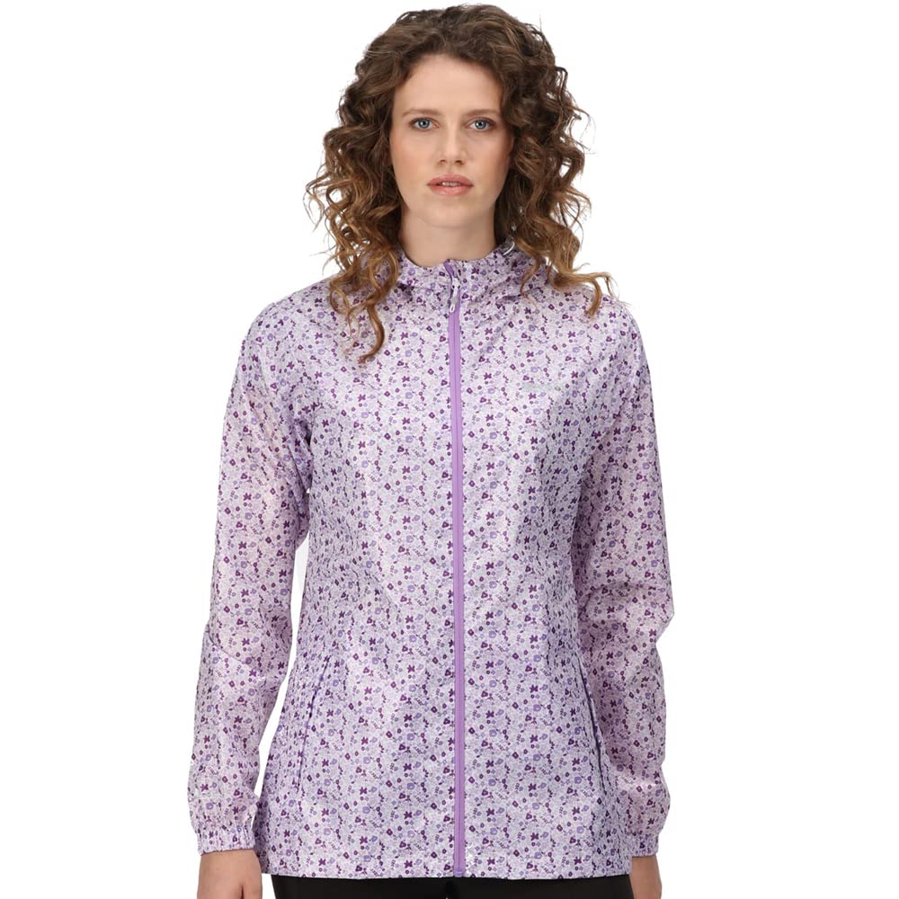 Regatta Print Packit Shell Veste à capuche imperméable - Femme