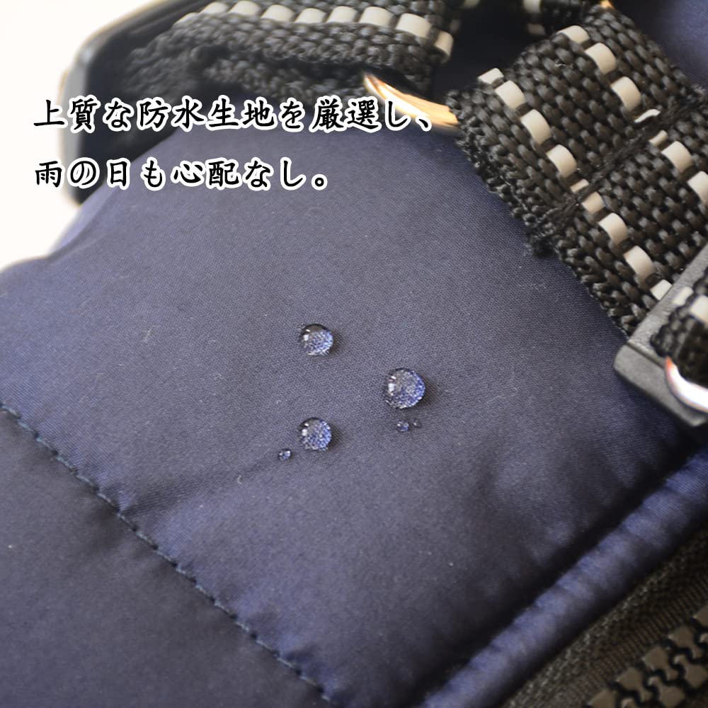 Oncpcare 犬服 一体型綿入れを牽引する 犬 ベスト 綿服コート 猫 小型犬 中型犬 服 お散歩 軽量 着脱簡単 秋 冬 防寒 防水ジャケット 暖かい ペット服（サイズ：L） - 3