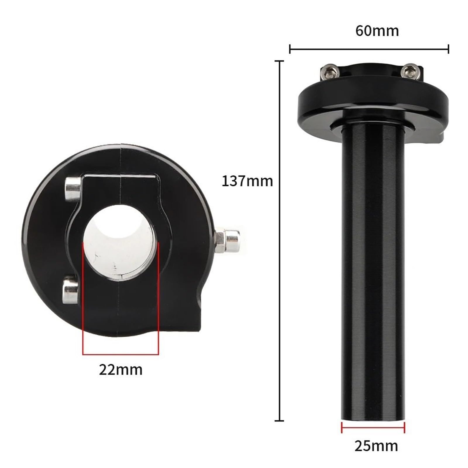 Końcówki kierownicy motocyklowej Do Yamaha Bar Grip Uchwytu