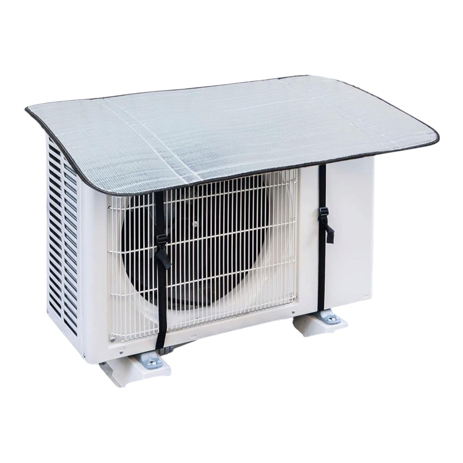 Amarud® AC Outdoor Unit Cover 6 mm Thick | Double side Heat Insulated AC Cover for 1 Ton, 1.5 Ton & 2 Ton | Waterproof, Dustproof, Weatherproof AC Compressor Cover | UV & Heat Protector