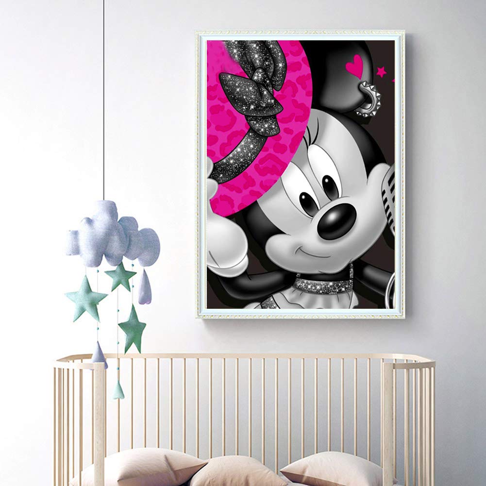 TWW 5D DIY Diamond Painting Full Drill By Number Kits, Full Drill Crystal Rhinestone Embroidery Pictures Arts Craft For Home Wall Decor Gift Park...