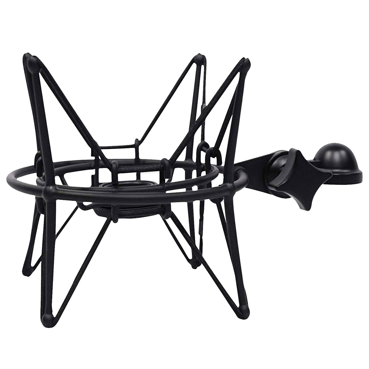 Samson SP04TB Mikrofon-Spinne Schwarz + keepdrum MS138 Gelenkarm-Stativ